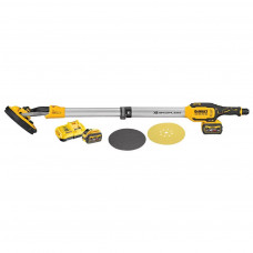 Шліфувальна машина DeWALT 18V XR Li-Ion, 2x6Ah, 225 мм, 700-1200 об/хв (DCE800T2)