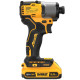 Шуруповерт DeWALT 18 В XR Li-lon, 2x2Ah, безщітковий, 192 Нм, TSTAK (DCF840D2T)