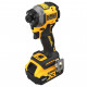 Шуруповерт DeWALT 18 В XR Li-Ion, 2x5Ah, безщітковий, 206 Нм, 3250 об/хв, TSTAK (DCF850P2T)