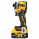 Шуруповерт DeWALT 18 В XR Li-Ion, 2x5Ah, безщітковий, 206 Нм, 3250 об/хв, TSTAK (DCF850P2T)