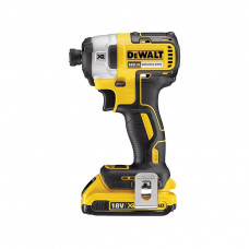 Шуруповерт DeWALT 18V XR Li-Ion, 2x2Ah, безщітковий, 205 Нм, 3250 об/хв, кейс (DCF887D2)