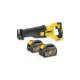 Шабельна пила DeWALT 54В XR FLEXVOLT Li-lon, 0 - 3000 ход/хв, 3.54 кг, 2x6Ah/2Ah, кейс (DCS388T2)