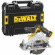 Дискова пила DeWALT 12В XR Li-lon, безщіткова, диск 140х20 мм, 2.2 кг, кейс TSTAK (без АКБ та ЗП) (DCS512NT)