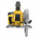 Дискова пила DeWALT 18В XR Li-Ion, диск 184х16 мм, 3.6 кг, TSTAK (без АКБ та ЗП) (DCS572NT)