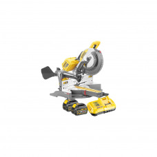 Торцювальна пила DeWALT 54В XR FLEXVOLT Li-Ion, диск 305х30 мм, XPS, 25.5 кг, 2x6Ah, БЖ (DHS780T2A)