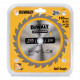 Диск пильний DeWALT CONSTRUCTION 165 х 20 мм, 24z (ATB), 20 гр. (DT1949)