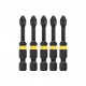 Набір біт DeWALT IMPACT TORSION, ударні, Philips, Ph2, L = 50 мм, 5 шт (DT7998T)