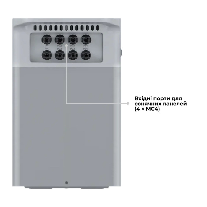 Зарядна станція Deye 2500W, 2.56kWh (SUN-BK250-2.56KWH-EU-AM4-18L)