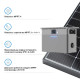 Зарядна станція Deye 2500W, 2.56kWh (SUN-BK250-2.56KWH-EU-AM4-18L)
