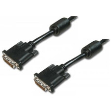 Кабель мультимедійний DVI to DVI 24+1pin, 2.0m Digitus (AK-320101-020-S)