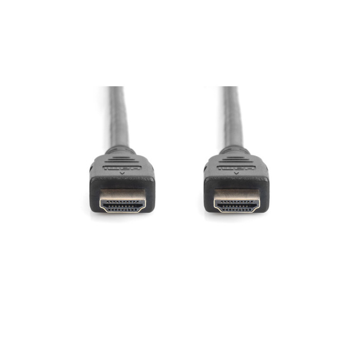 Кабель мультимедійний HDMI M to HDMI M 1.0m 8K Digitus (AK-330124-010-S)