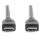 Кабель мультимедійний HDMI M to HDMI M 2.0m Digitus (AK-330124-020-S)