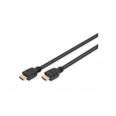 Кабель мультимедійний HDMI to HDMI 5.0m 8k UHD w/Ethernet Digitus (AK-330124-050-S)