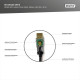 Кабель мультимедійний HDMI M to HDMI M 10m 4K AOC hybrid-fiber black Digitus (AK-330125-100-S)