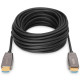 Кабель мультимедійний HDMI M to HDMI M 10m 8K AOC hybrid-fiber black Digitus (AK-330126-100-S)