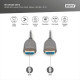 Кабель мультимедійний HDMI M to HDMI M 15m 8K AOC hybrid-fiber black Digitus (AK-330126-150-S)