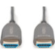 Кабель мультимедійний HDMI M to HDMI M 20m 8K AOC hybrid-fiber black Digitus (AK-330126-200-S)