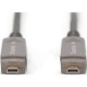 Кабель мультимедійний HDMI to HDMI 10.0m 4K AOC Digitus (AK-330127-100-S)