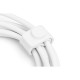 Дата кабель USB 2.0 AM to Lightning 1.0m 12W white Digitus (AK-600108-010-W)