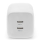 Зарядний пристрій Digitus 2xUSB-C PD65W GaN (DA-10063)