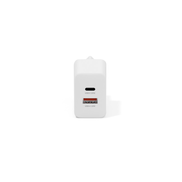 Зарядний пристрій Digitus 1xUSB-C + 1xUSB 20W (DA-10300)