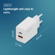 Зарядний пристрій Digitus 1xUSB-C + 1xUSB 30W GaN (DA-10301)