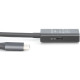 Дата кабель USB-С to USB-C 10.0m M/F USB3.2 Gen1 Active 5G Digitus (DA-73109)