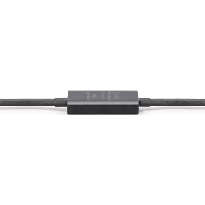 Дата кабель USB-С to USB-C 10.0m M/F USB3.2 Gen1 Active 5G Digitus (DA-73109)