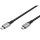 Дата кабель USB-C to USB-C 3.0m USB 4.0 black Digitus (DB-300443-030-S)