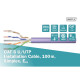 Кабель мережевий Digitus UTP 100м, cat.6, AWG 23/1, CU, LSZH-1, violet (U-UTP) (DK-1613-VH-1)