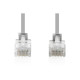 Патч-корд 0.3м, UTP, cat.6, Sliim, AWG 32/7, Cu, LSZH, grey Digitus (DK-1618-003S)