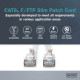Патч-корд 0.3м, FTP, cat.6A, Sliim, AWG 32/7, Cu, LSZH, grey Digitus (DK-1632-A-003S)