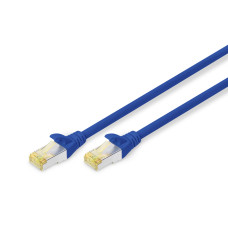 Патч-корд 0.25м, SFTP, cat.6A, AWG 26/7, Cu, LSZH, blue Digitus (DK-1644-A-0025/B)
