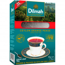 Чай Dilmah Чорний Великолистовий 50 г (9312631122268)