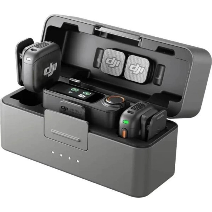 Мікрофон DJI DJI Mic 3 (2 TX + 1 RX + Charging Case) (CP.RN.00000480.01)