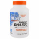 Жирні кислоти Doctor's Best DHA (докозагексаєнова кислота) Глибоководний 500мг, Calamari (DRB-00259)