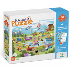 Пазл DoDo Віммельпазл Диво-транспорт, 60 елементів (300561)