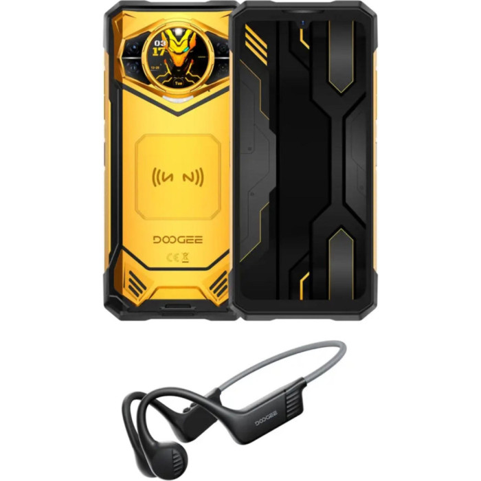 Мобільний телефон Doogee S200X VIP 12/512Gb Yellow (6923740293805)
