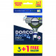 Бритва Dorco Pace 4 Pro для чоловіків 4 леза 4 шт. (8801038598239)