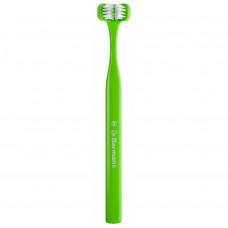 Зубна щітка Dr. Barman's Superbrush Compact Тристороння М'яка Салатова (7032572876328-light-green)