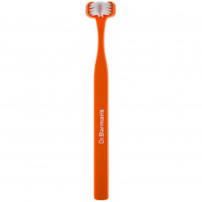 Зубна щітка Dr. Barman's Superbrush Compact Тристороння М'яка Помаранчева (7032572876328-orange)