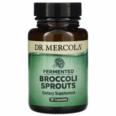 Трави Dr. Mercola Ферментовані паростки Брокколі, Fermented Broccoli Sprouts, (MCL-01776)