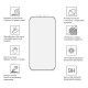Скло захисне Drobak Matte Glass A+ Apple iPhone 13 (Black) (292941)