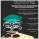 Скло захисне Drobak 3D Apple iPhone 17 camera (333339)