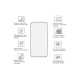 Скло захисне Drobak Samsung Galaxy S25 Plus Black (383885)