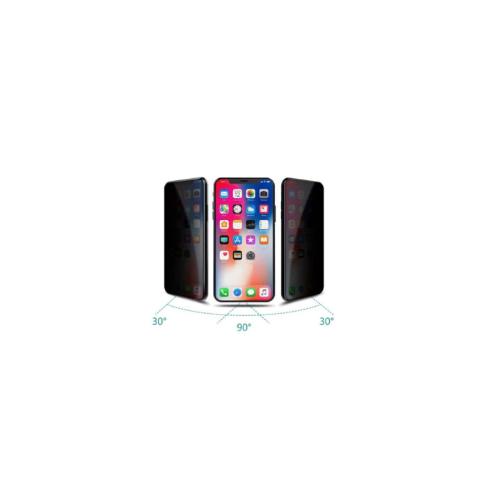 Скло захисне Drobak Matte Ceramics Anty Spy Apple iPhone 13 mini (606053)