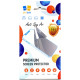 Скло захисне Drobak Anty Spy на Apple iPhone 16 (Black) (676769)