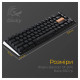 Клавіатура Ducky One 3 SF Cherry MX Red RGB UA USB Black (DKON2167ST-RUAPXCLAWSC1)
