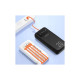 Батарея універсальна Dudao K6Pro+ 20000mAh 10W with USB-C/Lightning/MicroUSB/USB-A cables (6977196682409)