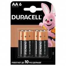 Батарейка Duracell AA MN1500 LR06 * 6 (5007757)